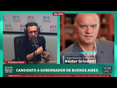 "Hay que achicar el Estado provincial", Néstor Grindetti