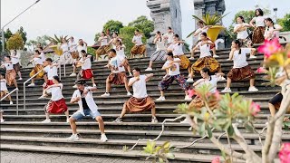 Pak Abing Bikin Heboh Perpustakaan Bung Karno Kolaborasi Pak Abing Dan Patria Loka