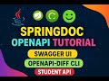 Springdoc OpenAPI Tutorial: Swagger UI, API Testing & API-Diff CLI (JSON/HTML/Markdown Export)