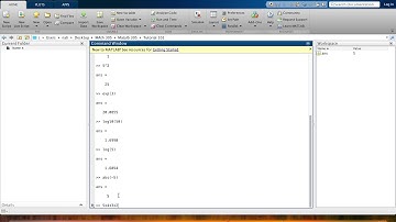 Matlab 1  Arithmetic operations with scalars