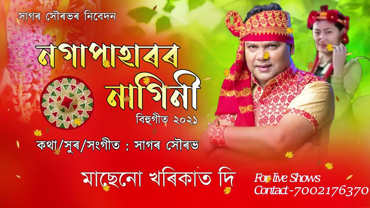 Noga Paharor Nagini By Sagar Saurav  New Assamese Bihu Song 2021
