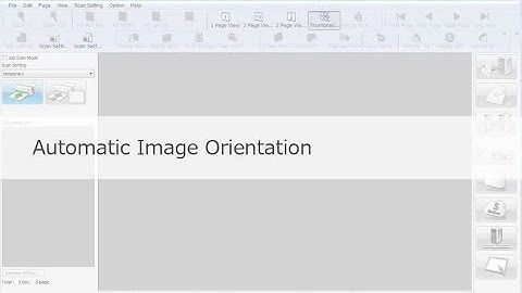 Panasonic "Image Capture Plus" Demo - Automatic Image Orientation