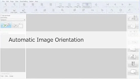 Panasonic "Image Capture Plus" Demo - Automatic Image Orientation