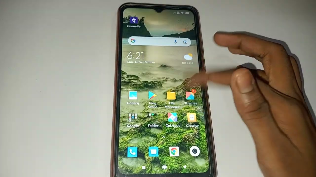 how to enable show memory status in Poco m4 5G mobile