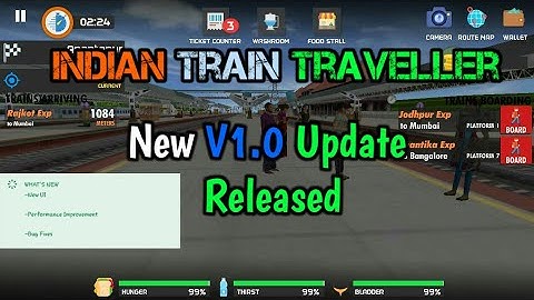 INDIAN TRAIN TRAVELLER NEW UPDATE RELEASED | AWOSEME CHANGES | VIDEO BY [TECH.INFO.OFF]