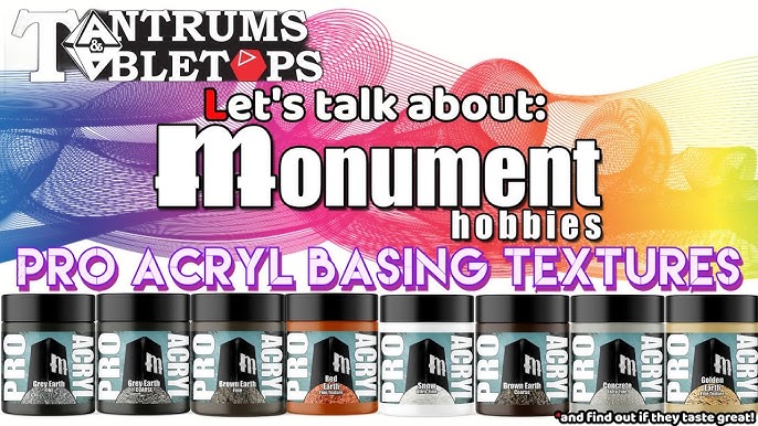 Monument Pro Acryl Transparents. Let's Check 'Em Out! 