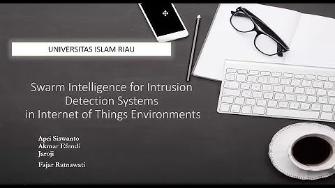 Swarm Intelligence for Intrusion Detection Systems in Internet of Things Environments