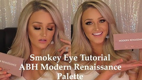 Smokey Eye Tutorial ft. ABH Modern Renaissance Palette
