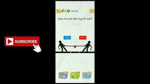Draw 2 Save Stickman Puzzle  New Update Level 65 How to win the tug of war?