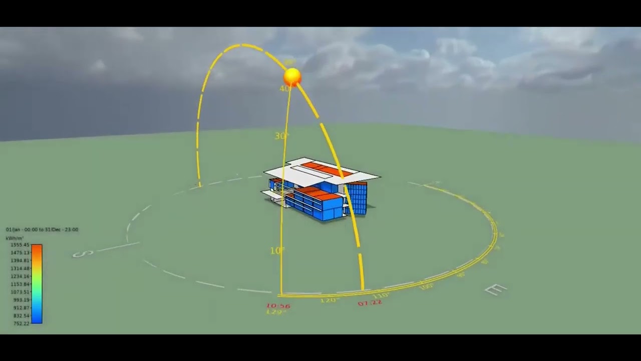 Video Simulation Solar analysis - YouTube