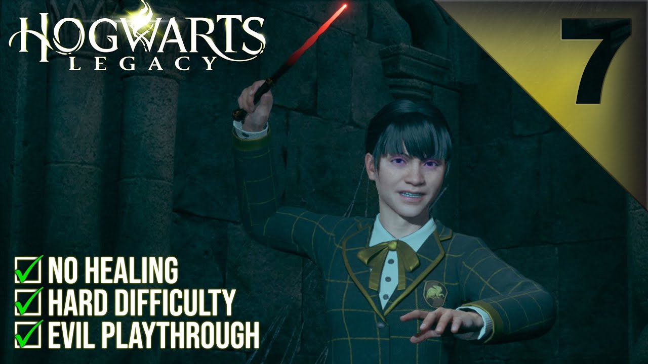 🟡 Jerk Student Playthrough - Hogwarts Legacy #7 (Shadow of the Study ...