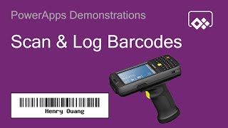 PowerApps  Scan & Log Barcodes