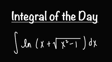 Integral of the Day: 12.1.22 | Calculus 2 | Math with Professor V