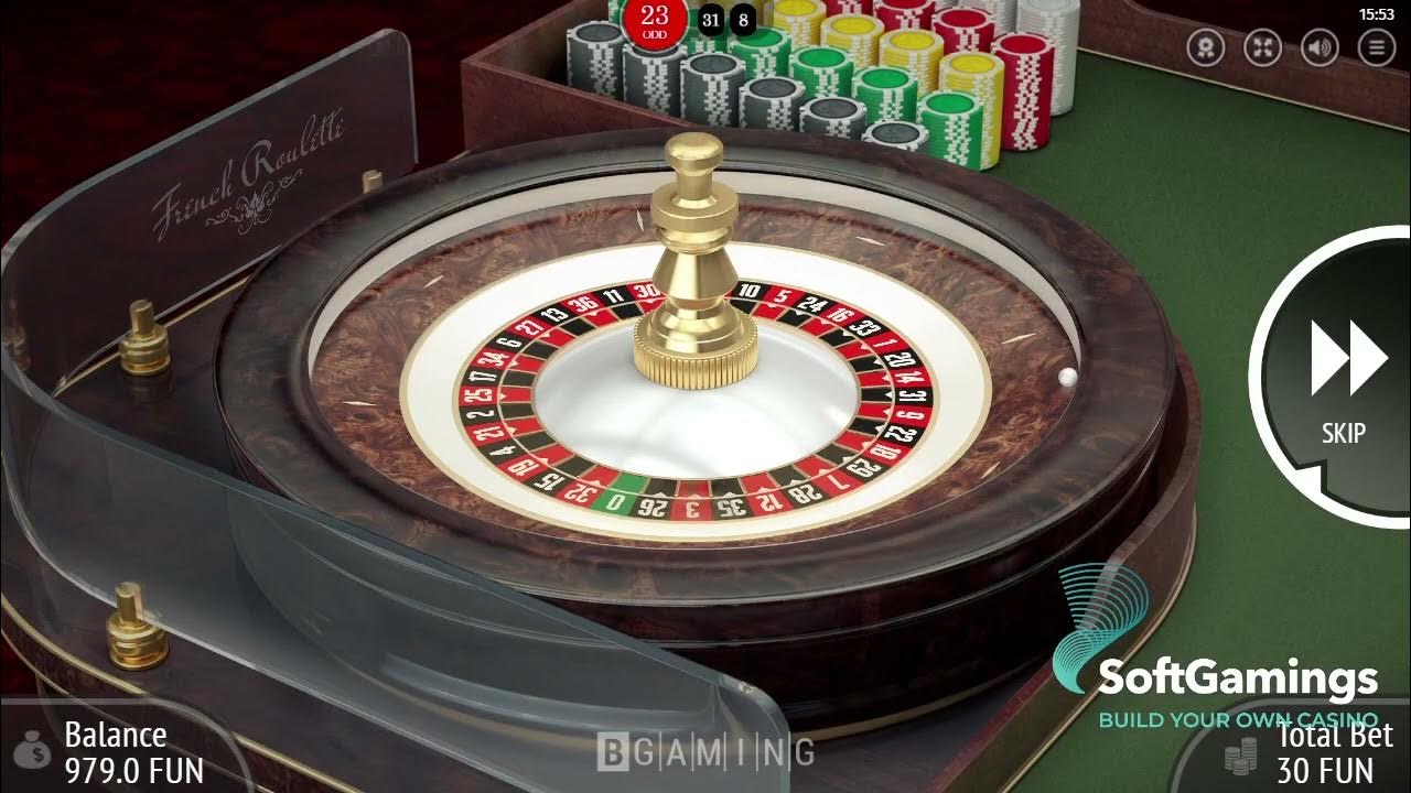 BGaming - French Roulette - Gameplay Demo