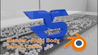 Falling Cubes - Blender Rigid Body