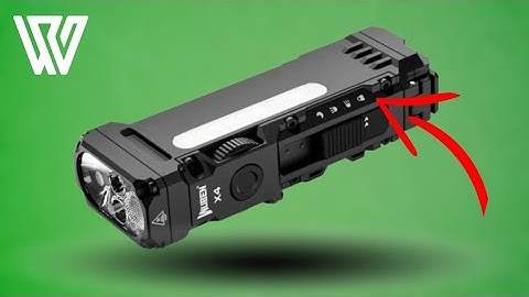 Als je elke dag een zaklamp bij je hebt, heb je deze nodig - Wuben X4