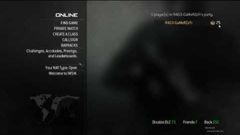 Hack level,prestige ect...mw3 fourdeltaone