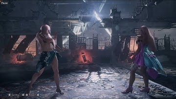 Tekken 8 vanilla vs lumen Comparison