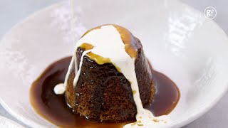 How to make sticky toffee pudding - BBC Good Food