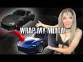 unwrapping &amp; rewrapping my car in 5 mins!