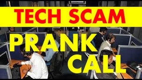 Microsoft Windows Support Tech Scam PRANK CALL!