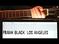 Frank Black Los Angeles Guitar Chords Lesson & Tab Tutorial aka Black Francis of The Pixies