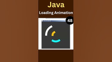 Java Swing Triple Ring Animation