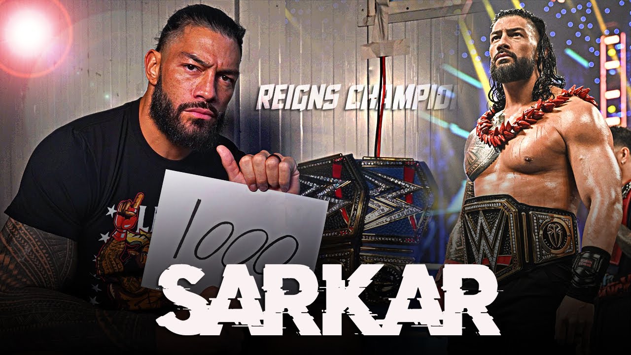 SARKAR FT.Roman Reigns Edit || Roman Reigns X Sarkar || Roman Reigns Attitude Status ||