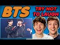 BTS Try Not To Laugh Challenge | Funny Moments REACTION!!