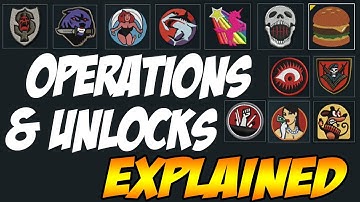 GHOSTS - UNLOCKS & OPERATIONS EXPLAINED (Patches, Heads, Headgear, Uniform Unlocks)