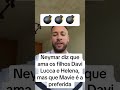 Neymar diz que ama os filhos Davi Lucca e Helena, mas que Mavie é a preferida #futebol #brasil
