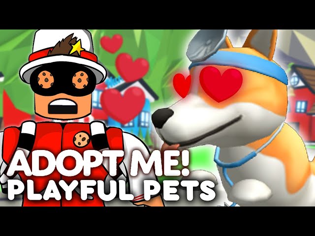 Adopt Me! on X: 😻 Playful Pets update! 🥺💕 🙀 More expressive