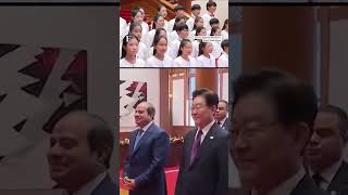 South Korean Children Delights el Sisi With Surprise Performance | N18G