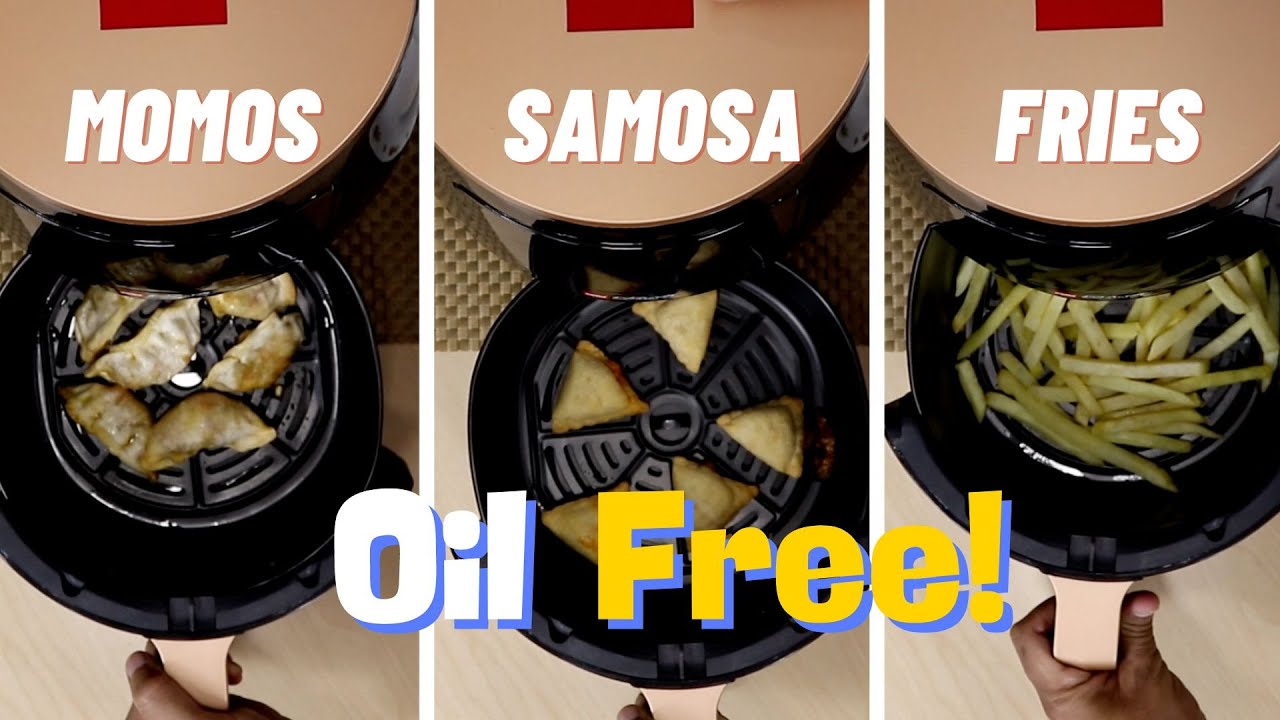 Smart Airfryer from Cello | Healthy Cooking | Oil Free cooking | Fries | Samosa | Fried Momos |