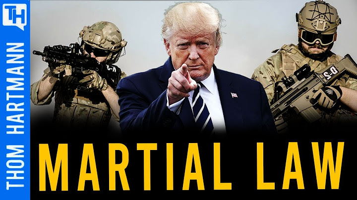 If Trump Declares Martial Law - EVERYTHING You Need to Know to Prepare for Fascism