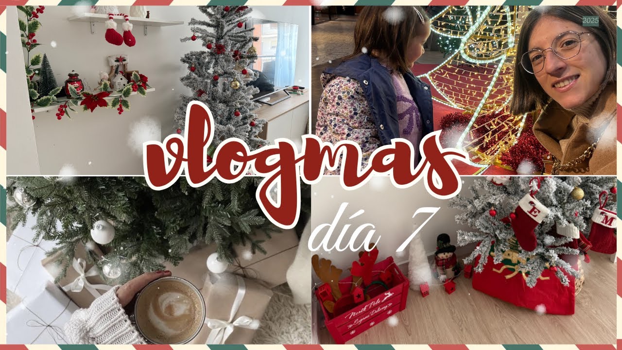 MONTAMOS EL ÁRBOL DE NAVIDAD y la decoración navideña| VLOGMAS 7 @Paula Moon