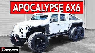 Apocalypse 6x6 Review: Driving The Insane Hellcat-Swapped Jeep Gladiator  Conversion - YouTube