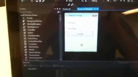 How to calculate the area of a triangle using Visual Basic