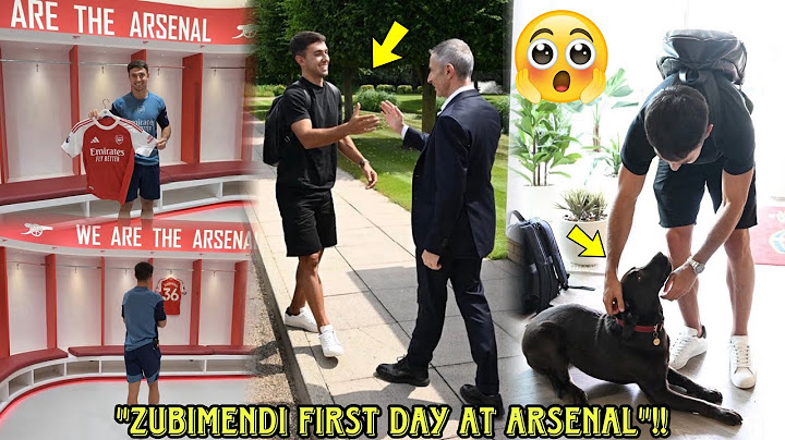 😳Martin Zubimendi First Day At Arsenal,Welcome By Andrea Berta & Win!Visits Emirates & Dressing Room