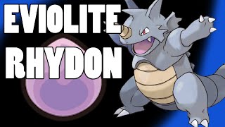 Eviolite Rhydon Pokemon Strategy! Weakness Policy Rhyperior