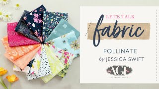 Quilting Cotton Collection featuring Pollinate Fabrics by Jessica Swift | Art Gallery Fabrics
