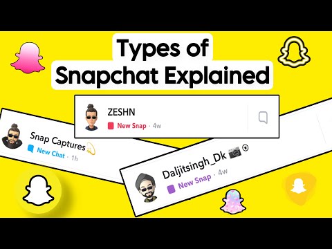 Explain Different Types Of Snap 2023| Snap Meaning In Snapchat|| Different BW Red x Blue Purple