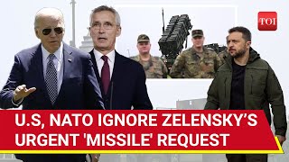Zelensky's Pleads U.S, NATO For More Patriot Defence Systems As Putin Bombs Ukraine