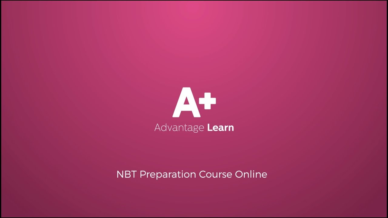 NBT test full online preparation course. Both AQL and MAT. - YouTube