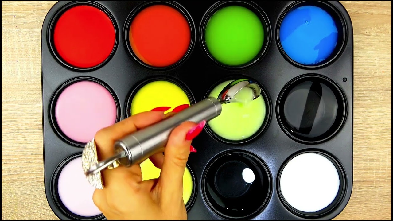 Смешивание цветов! Смешиваем краски!