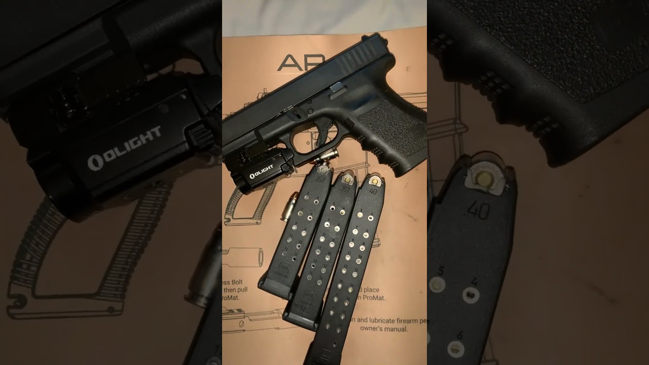 Glock32 357sig. Gen3  &  Glock22 40cal. Gen5. Name 2 better pistol calibers.! 