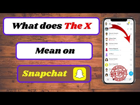 What Does The X Mean In Snapchat|What Does The X Mean On Snapchat
