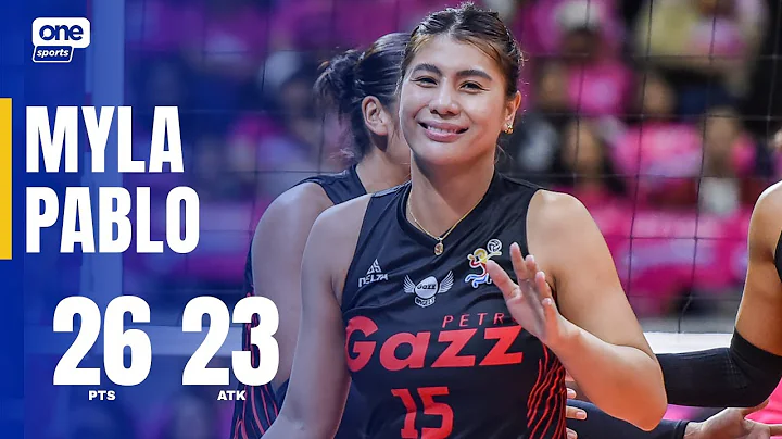 Myla Pablo POWERS Petro Gazz vs. Creamline 💪🏽 | 2025 PVL REINFORCED CONFERENCE | HIGHLIGHTS