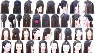 35 different hairstyles for girls | cute hairstyle for everyday | hairstyle for jeans &amp; top