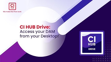 CI HUB Drive: Access your DAM from your Desktop!